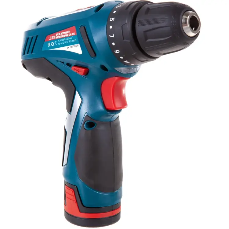 Аккумуляторная дрель-шуруповерт Кратон CDL-10-Z 3 11 01 043