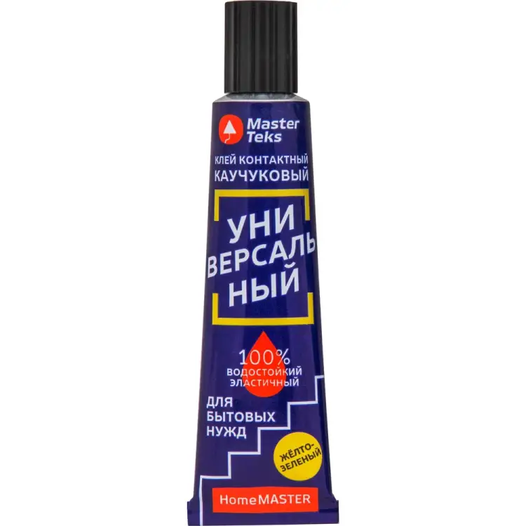 Универсальный контактный каучуковый клей MASTERTEKS homemaster 245713