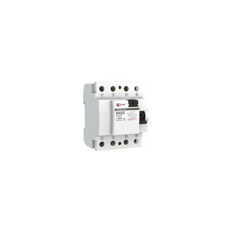 Электронное устройство защитного отключения EKF ВД-40 Basic elcb-4-40-30e-sim