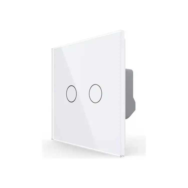 Двухклавишный сенсорный выключатель LIVOLO VL-C702-11