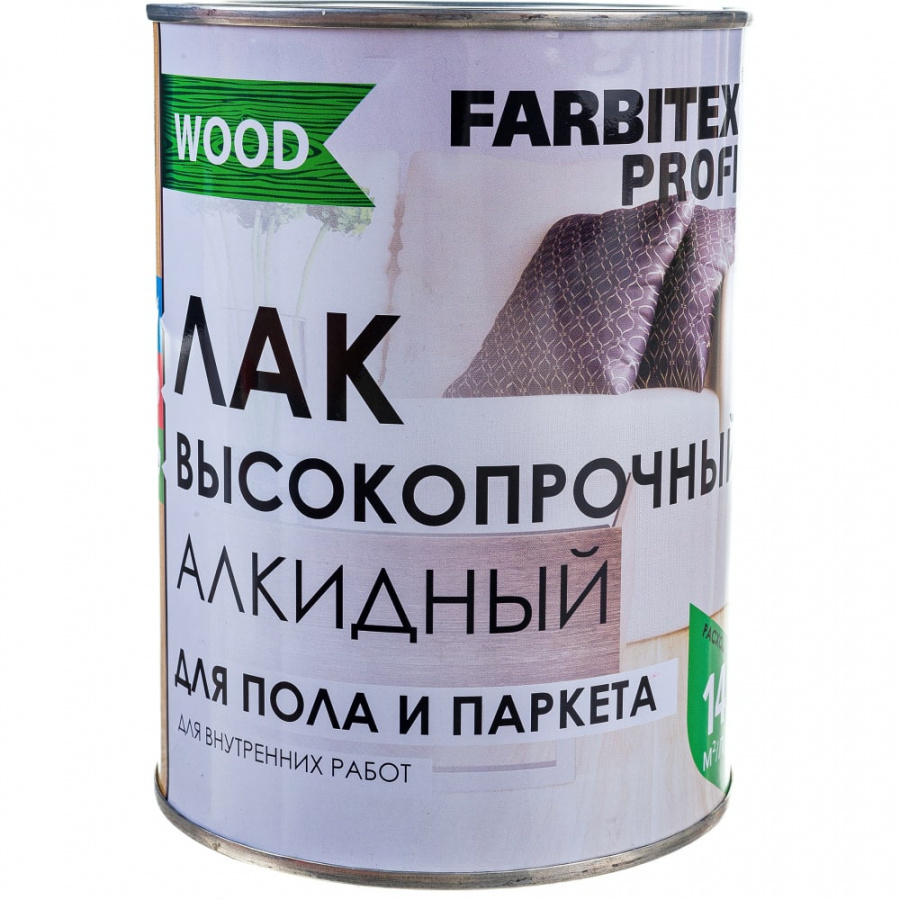 Алкидный лак для пола и паркета Farbitex 4300005971