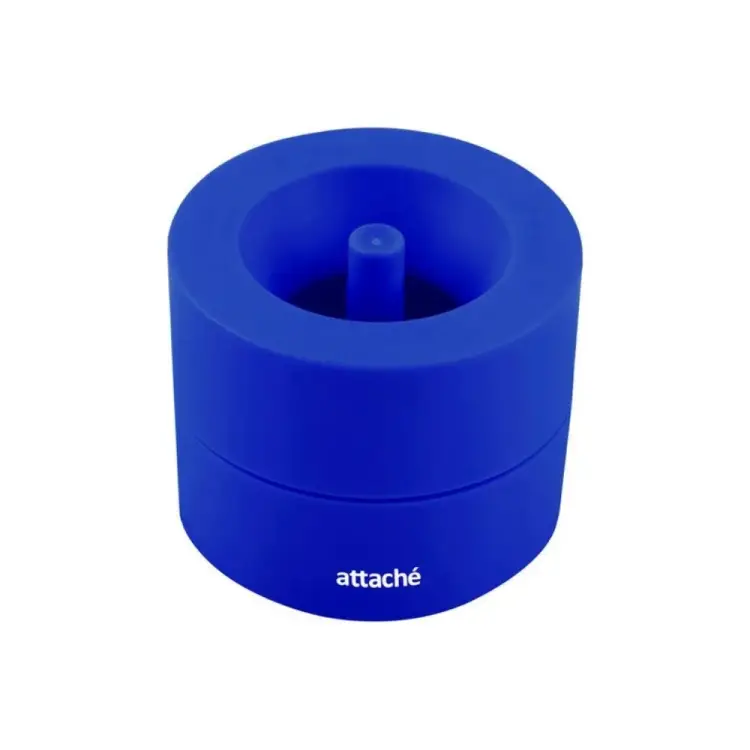 Круглая магнитная скрепочница Attache 809695