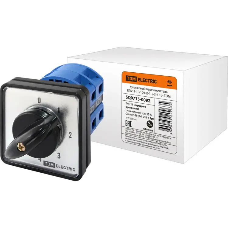 Переключатель TDM ELECTRIC КПУ11-10/109 SQ0715-0092