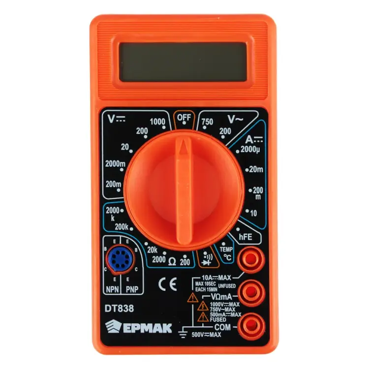 Цифровой мультиметр ЕРМАК DT-838 660-005