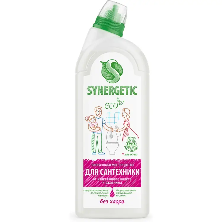 Биоразлагаемое средство для удаления ржавчины и известкового налета SYNERGETIC Средства для чистки металла 104100 104100/8
