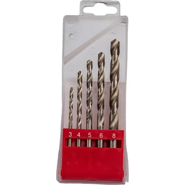 Набор сверл по металлу Elitech 1820.117300 195635