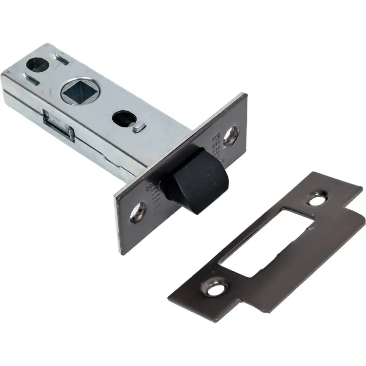 Межкомнатная защелка Ренц INL 5-45 plastic MBN