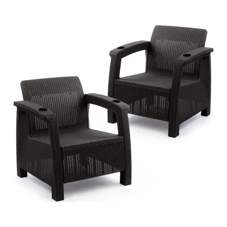 Набор кресел ЗПИ "Альтернатива" Ротанг-плюс М8840