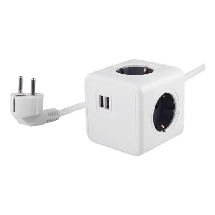 Удлинитель ROCKETSOCKET Cube Extended 4 Euro GNS1404