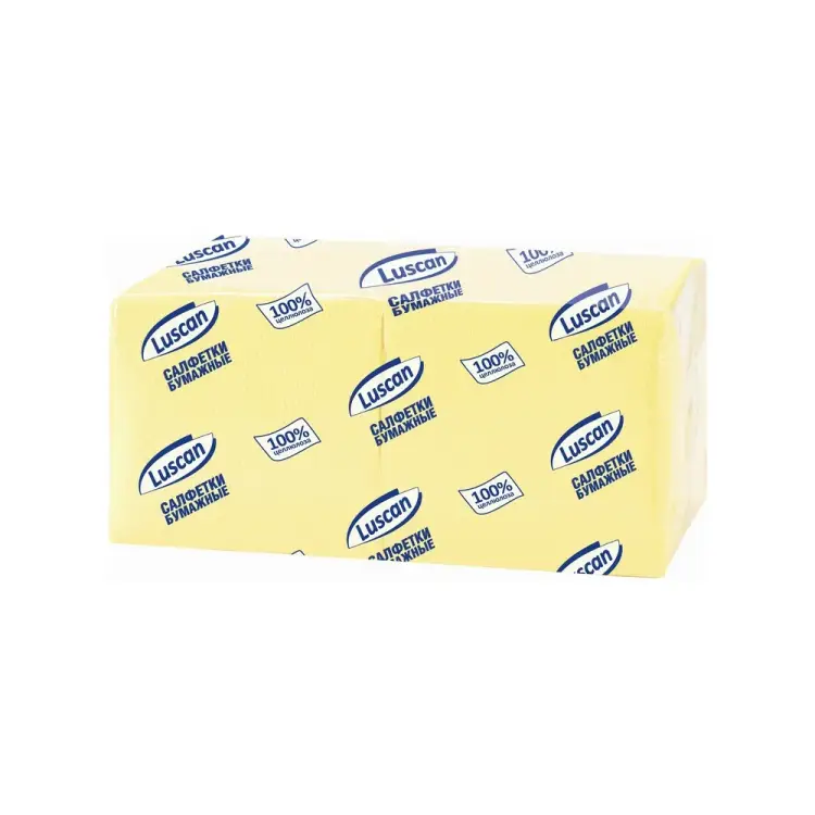 Однослойные бумажные салфетки Luscan Profi Pack 470886