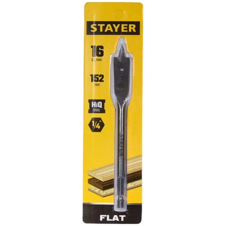 Перьевое сверло по дереву STAYER FLAT 2950-16_z01