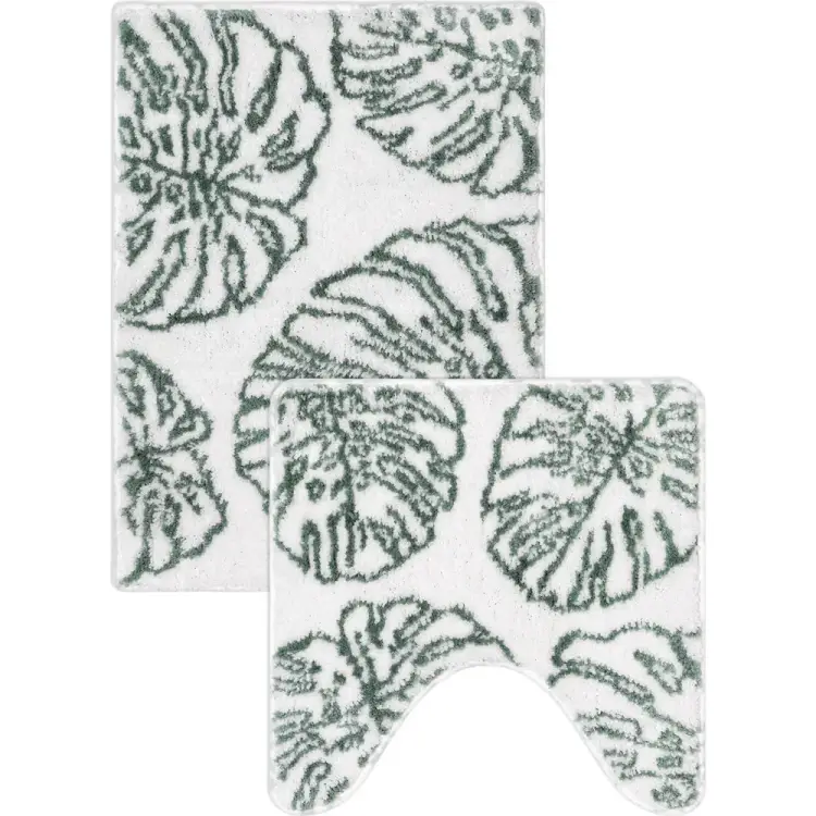 Набор ковриков для ванной/туалета DeNastia ТРОПИКИ M111262