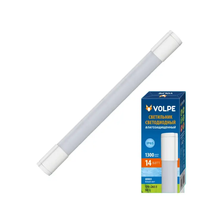 Накладной светодиодный светильник Volpe ULT-Q218 14W/NW IP65 WHITE UL-00002581 Накладной светодиодный светильник Volpe ULT-Q218 14W/NW IP65 WHITE UL-00002581