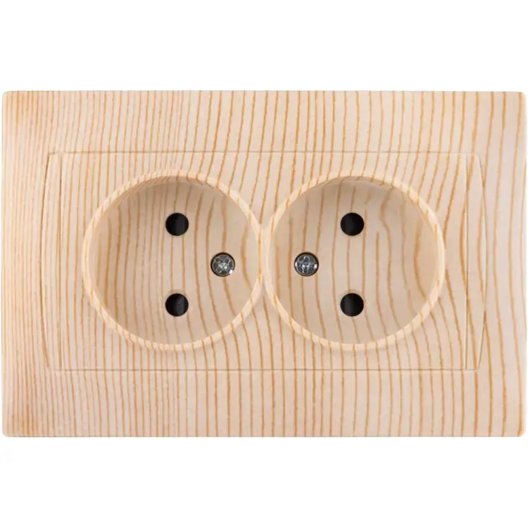 Двойная розетка TDM ELECTRIC Лама SQ1815-0312