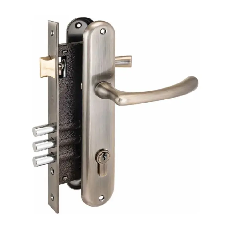 Врезной замок Аллюр 0221 AB 1026