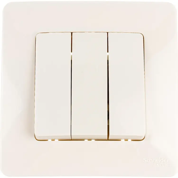 Трехклавишный выключатель Systeme Electric Blanca BLNVS100507