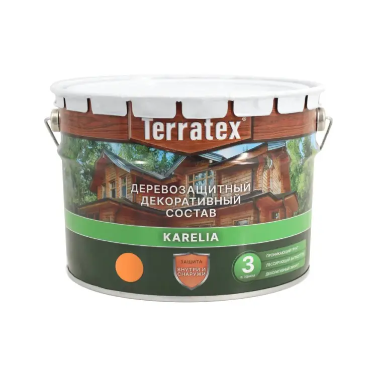 Декоративный деревозащитный состав ТЕРРАТЕКС ЭК000137012