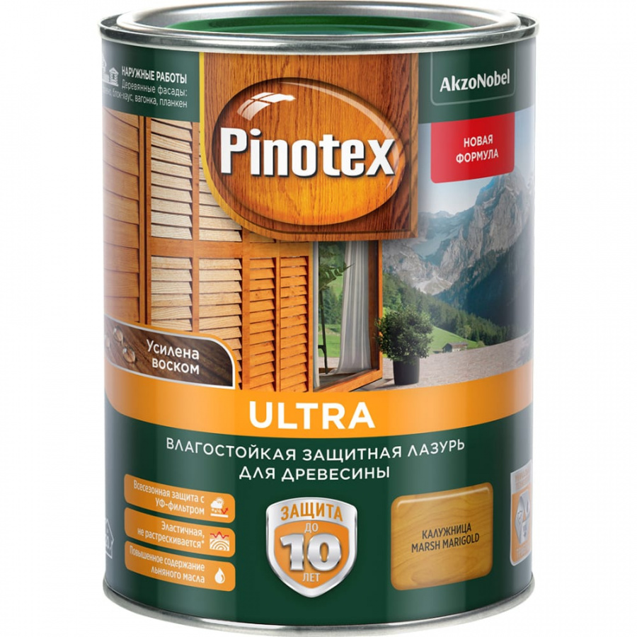 Тиксотропный антисептик Pinotex ULTRA NW