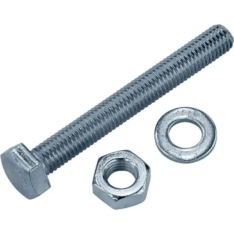 Оцинкованный шестигранный болт Tech-Krep М6х40 DIN933 (6 шт.) 112719