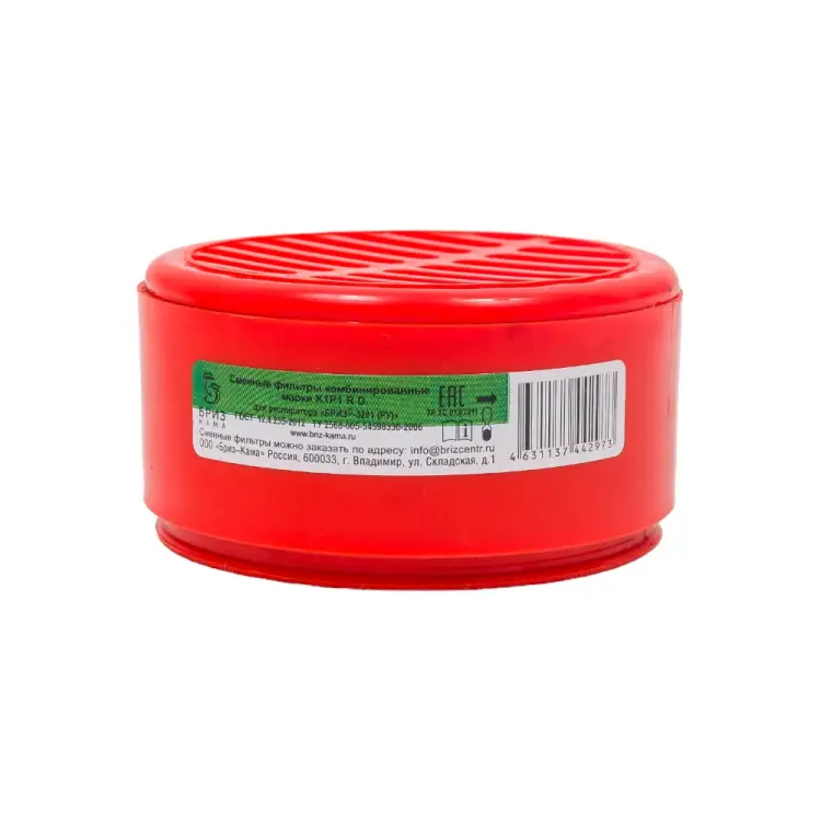 Комбинированный фильтр к СИЗОД фильрующее Бриз-3201 РУ БРИЗ К1Р1D 500703001