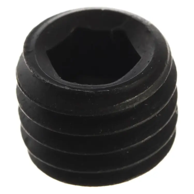 Оксидированный установочный винт ЦКИ М10х8 DIN913 50480