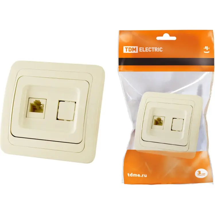 Компьютерная розетка TDM ELECTRIC Валдай SQ1804-0113