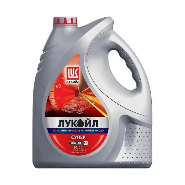 Полусинтетическое масло Лукойл СУПЕР SAE 10W-40, API SG/CD 19193