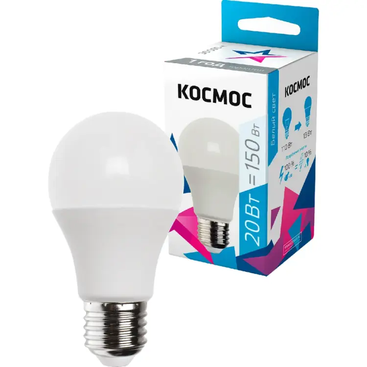 Светодиодная лампа КОСМОС LkecLED20wA60E2745 Светодиодная лампа КОСМОС LkecLED20wA60E2745