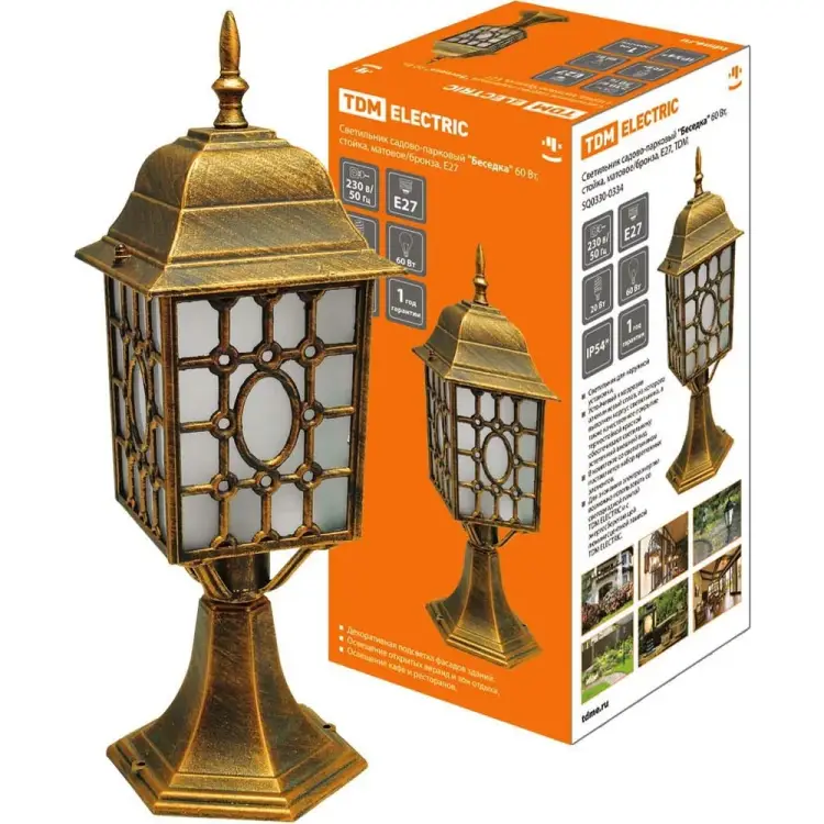 Садово-парковый светильник TDM ELECTRIC Беседка SQ0330-0334