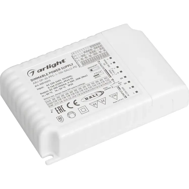 Блок питания Arlight ARJ-SP-30-PFC-1-10V-DALI2-PD 0251221