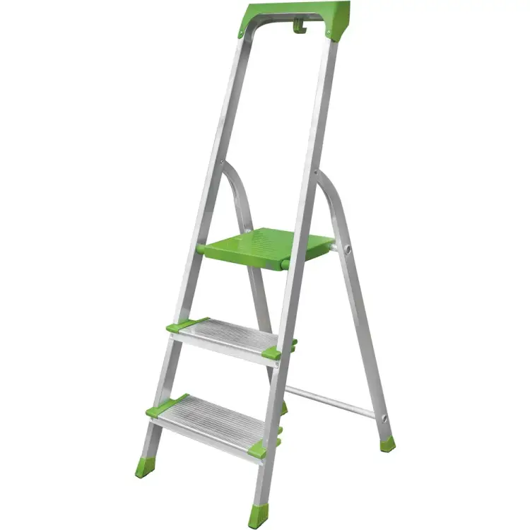 Алюминиевая стремянка с органайзером Новая Высота 2118103 Алюминиевая стремянка с органайзером Новая Высота 2118103