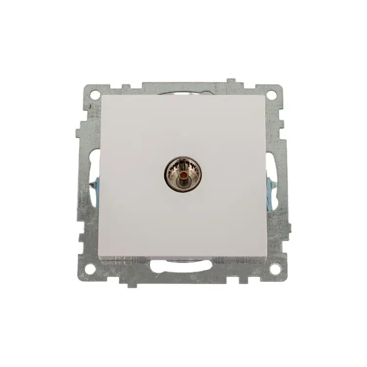 Одноместная телевизионная розетка STEKKER GLS00-7108-01 Катрин 39306