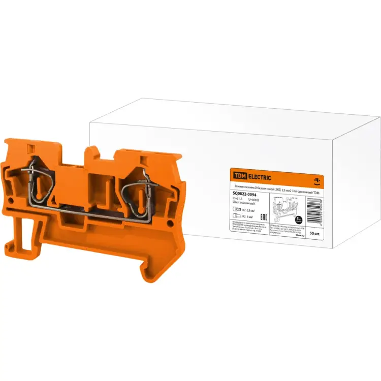 Леммный безвинтовой зажим TDM ELECTRIC SQ0822-0094