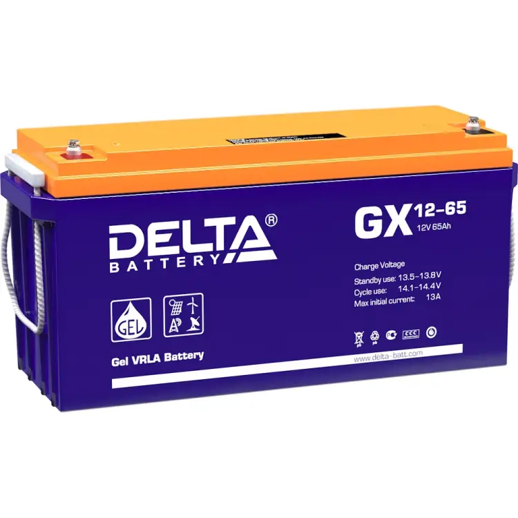 Аккумулятор DELTA GX 12-65