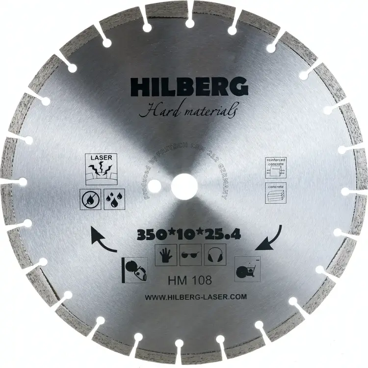 Отрезной алмазный диск Hilberg Hilberg Hard Materials HM108 Отрезной алмазный диск Hilberg Hilberg Hard Materials HM108