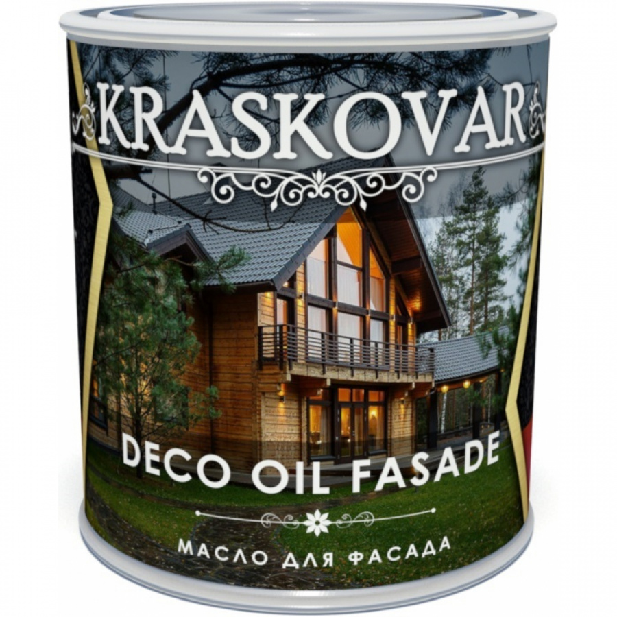 Масло для фасада Kraskovar Deco Oil Fasade