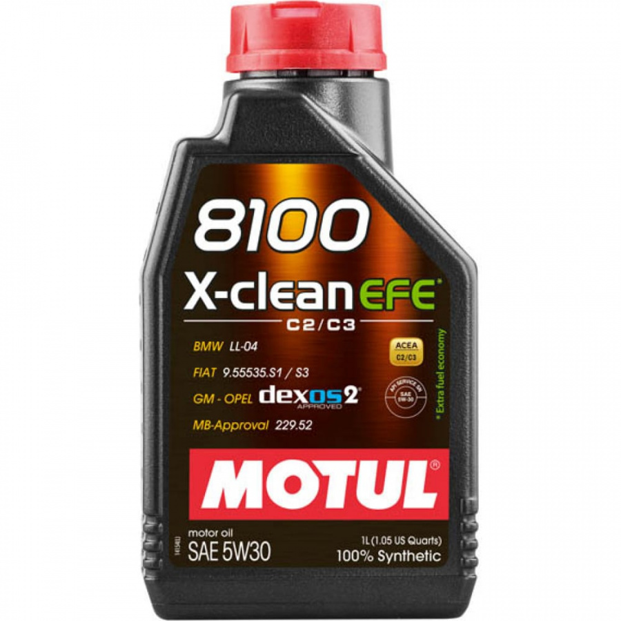 Моторное масло MOTUL 8100 X-clean EFE 5W30