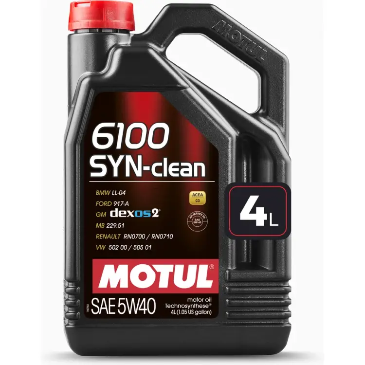 Моторное масло MOTUL 6100 SYN-CLEAN 5W40 111863