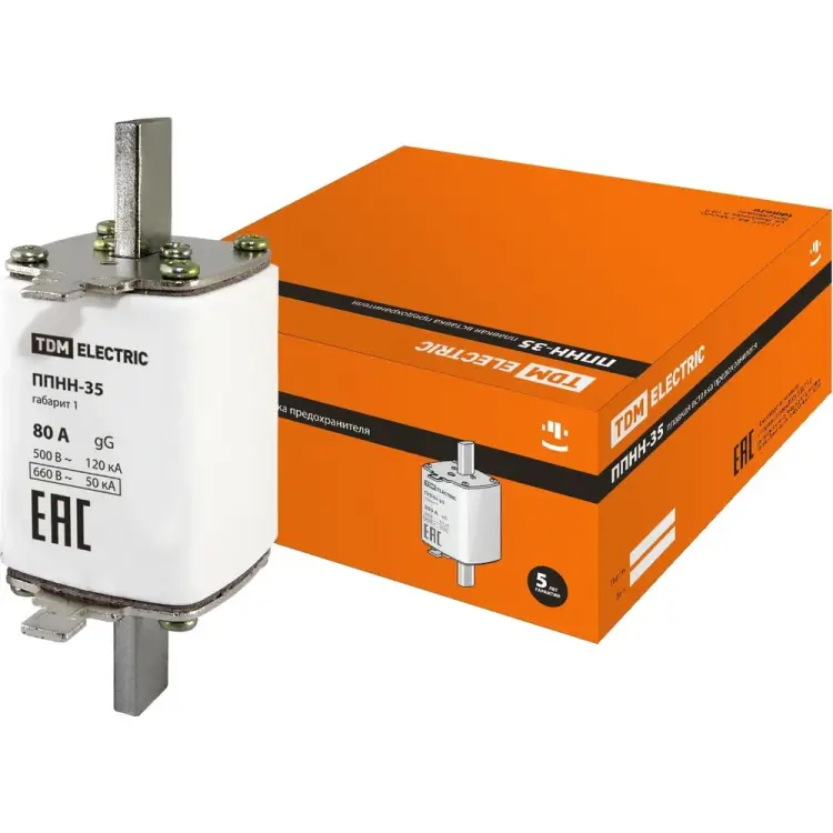 Плавкая вставка TDM ELECTRIC ППНН-35 SQ0713-0020
