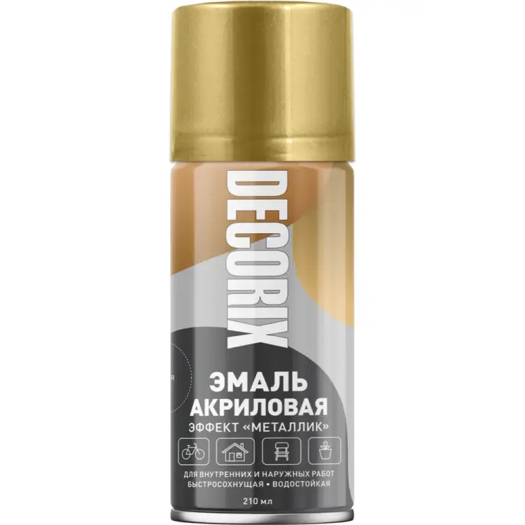 Аэрозольная акриловая эмаль Decorix 0111-04 DX Аэрозольная акриловая эмаль Decorix 0111-04 DX