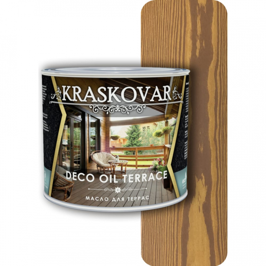 Масло для террас Kraskovar Deco Oil Terrace