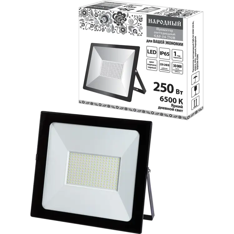 Светодиодный прожектор TDM ELECTRIC СДО-04-250Н SQ0336-0286