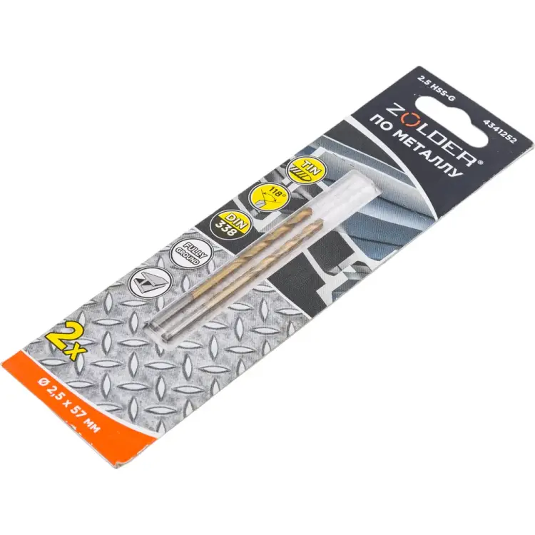 Сверло по металлу ZOLDER 4341252 Сверло по металлу ZOLDER 4341252