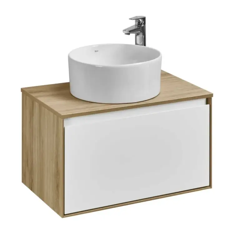 Тумба AQUATON Либерти 70/1 дуб Эльвезия/белый глянец (Адриана 70, MILA 400, MILA 350х350, Одри 420x620 Soft, Лола  00090093 Тумба AQUATON Либерти 70/1 дуб Эльвезия/белый глянец (Адриана 70, MILA 400, MILA 350х350, Одри 420x620 Soft, Лола  00090093