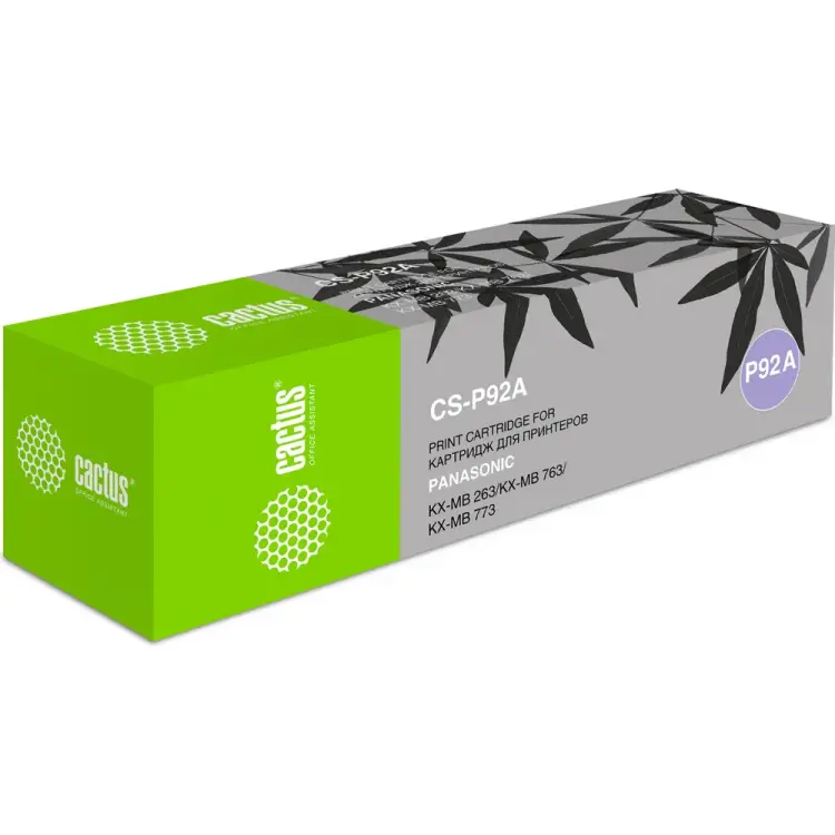 Лазерный картридж для panasonic mb263/mb763/mb773 Cactus kx-fat92a7 256518