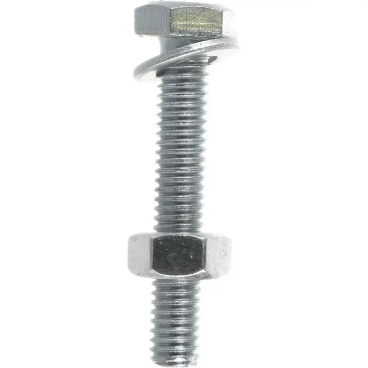 Оцинкованный болт МЕТИЗНЫЙ ДВОР М6х35мм (10 шт.) 4607173901736