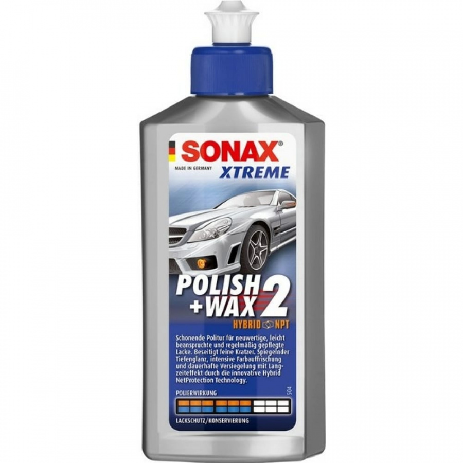 Полироль для новых покрытий Sonax №2 Xtreme NanoPro