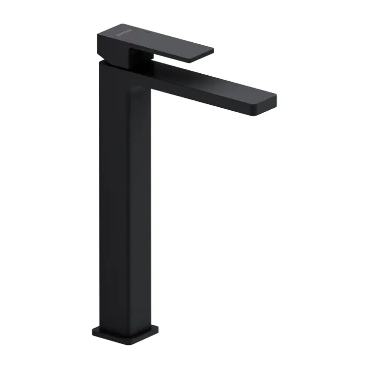 Высокий смеситель для умывальника Damixa Gala чёрный 530250300