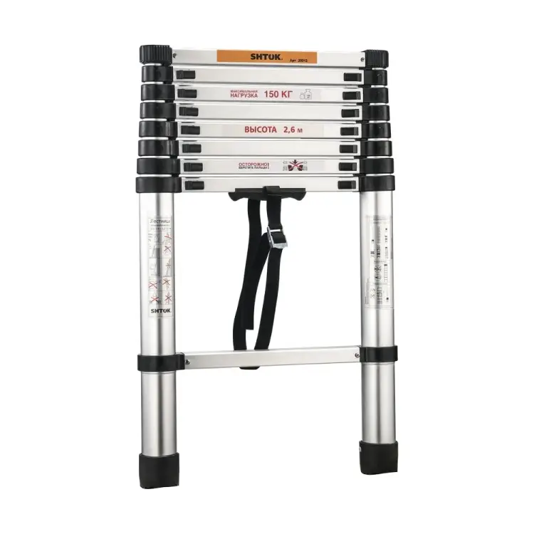 Телескопическая лестница SHTOK 20002 20012