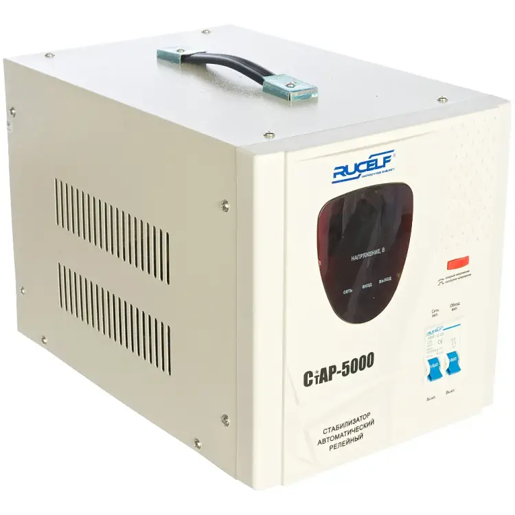 Стабилизатор напряжения RUCELF СтАР-5000VA 00001213 Стабилизатор напряжения RUCELF СтАР-5000VA 00001213